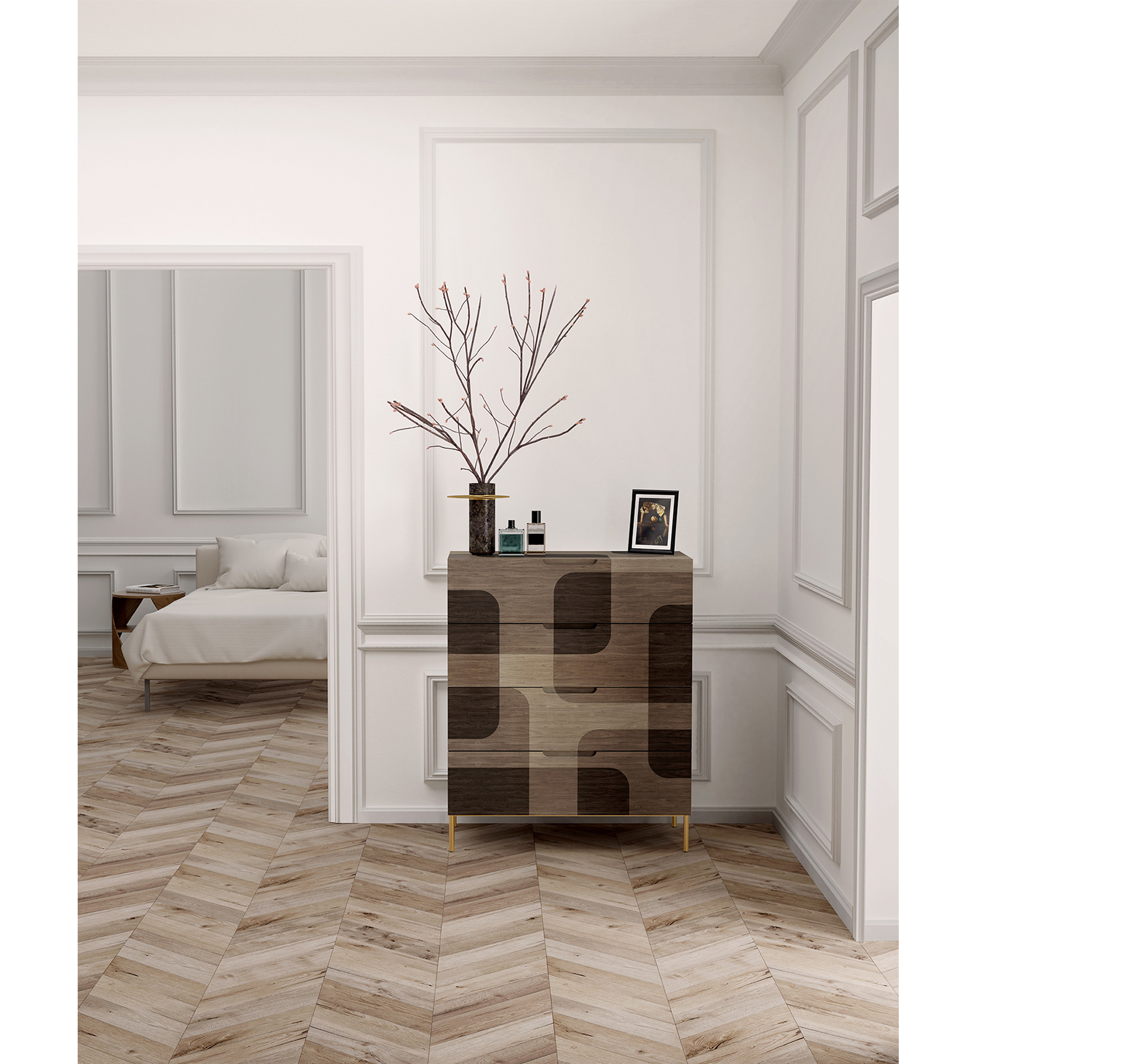 Lockers，color，Light and shade，