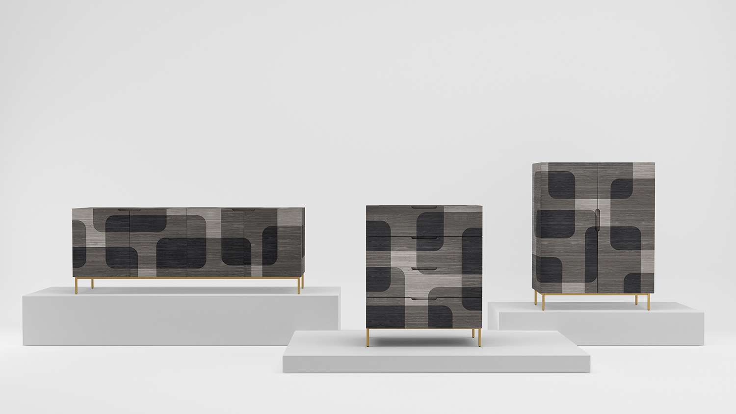 Lockers，color，Light and shade，