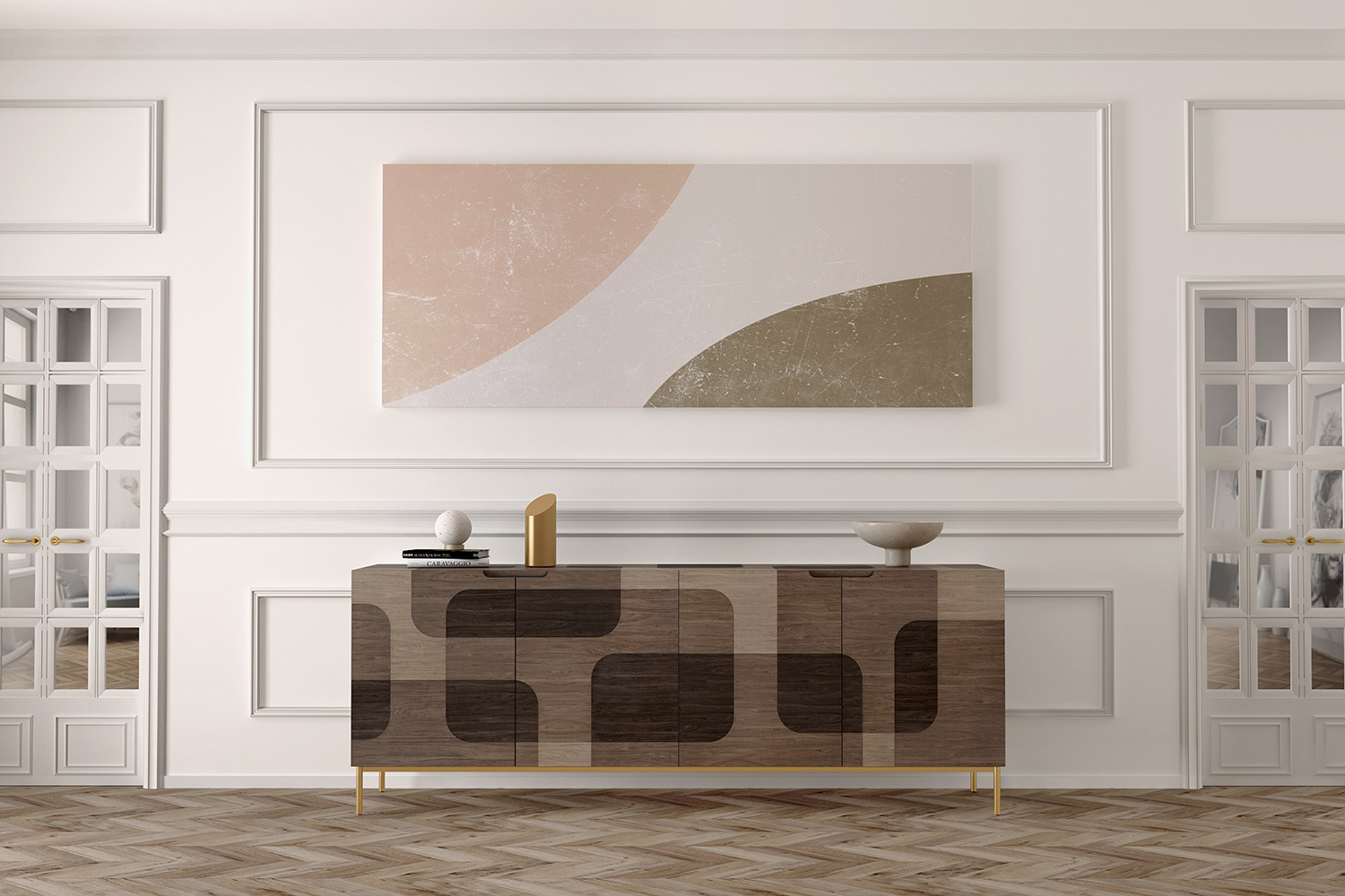 Lockers，color，Light and shade，