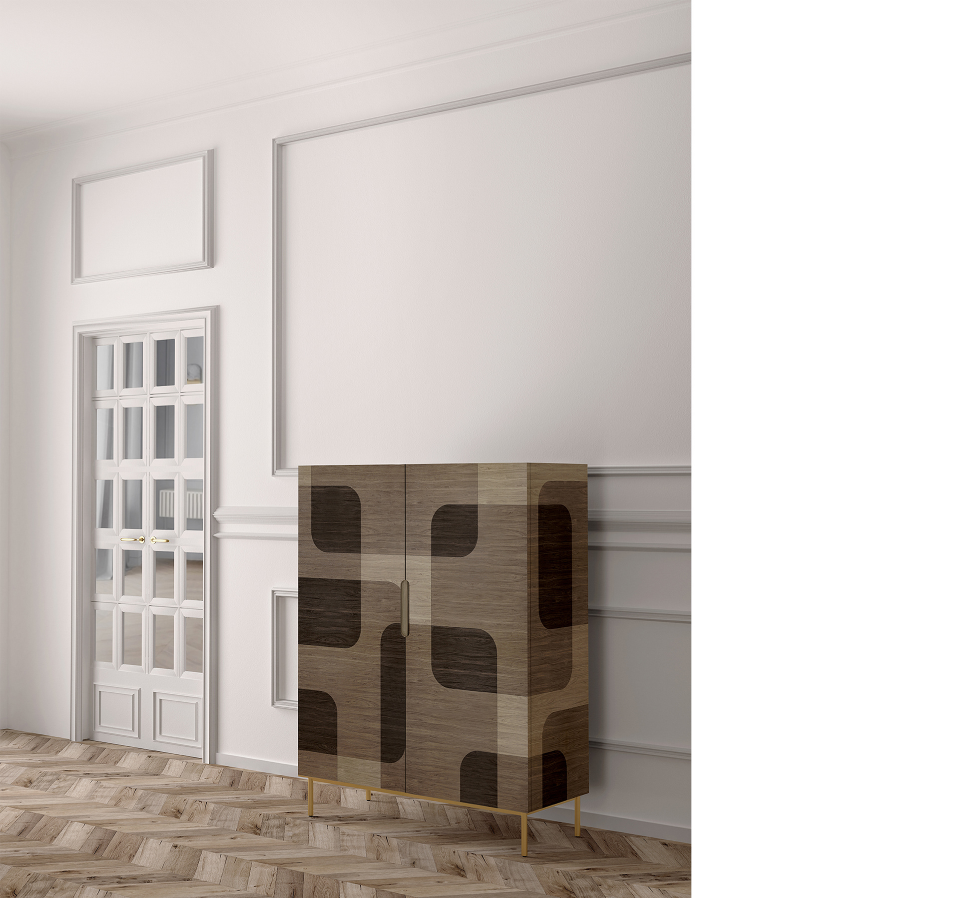 Lockers，color，Light and shade，