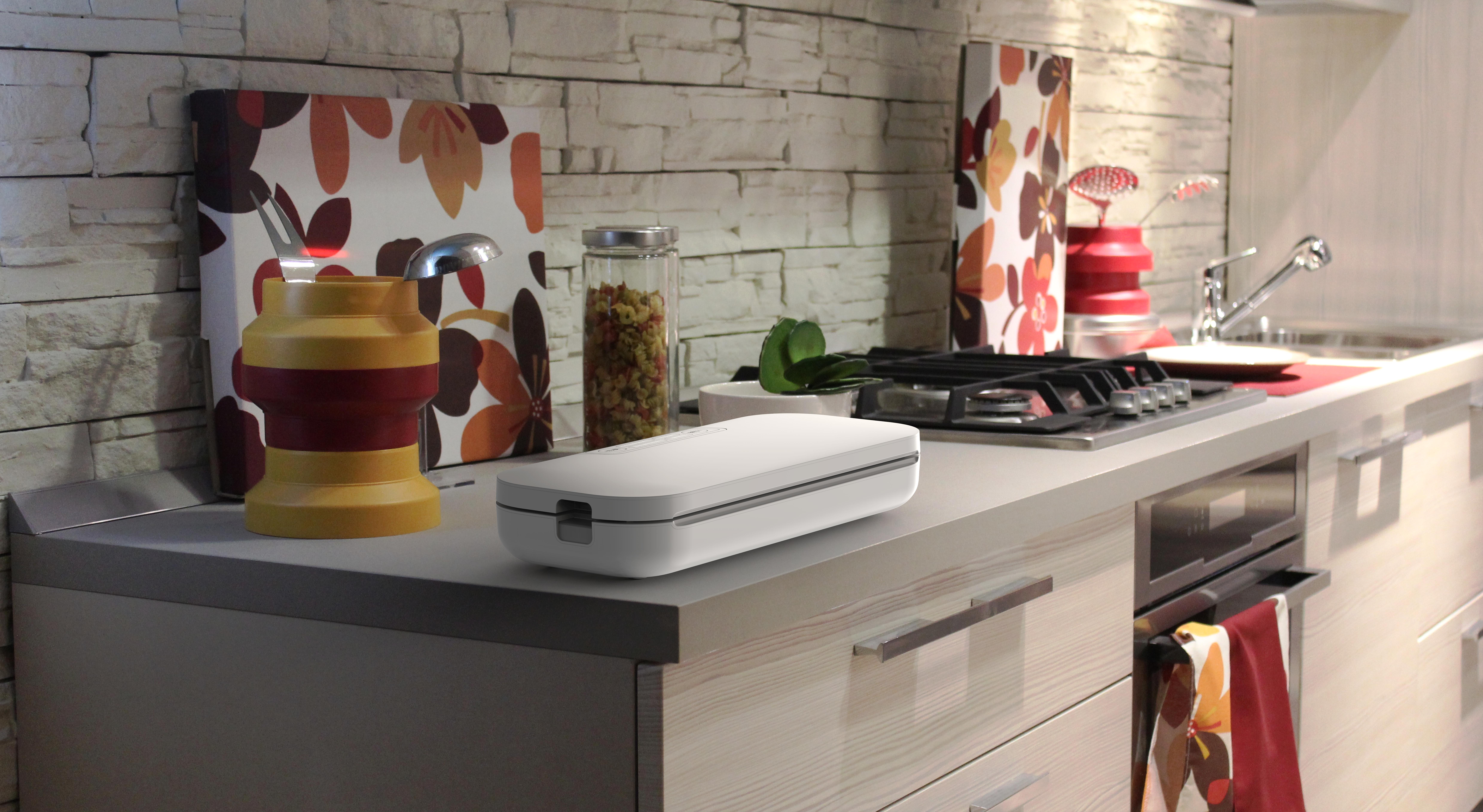 Preservation，Home Furnishing，Vacuum machine，Food preservation machine，Fresh keeping vacuum machine，concise，geometry，