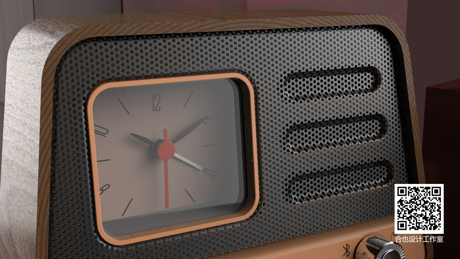 Clock，loudspeaker box，Bluetooth Speaker ，