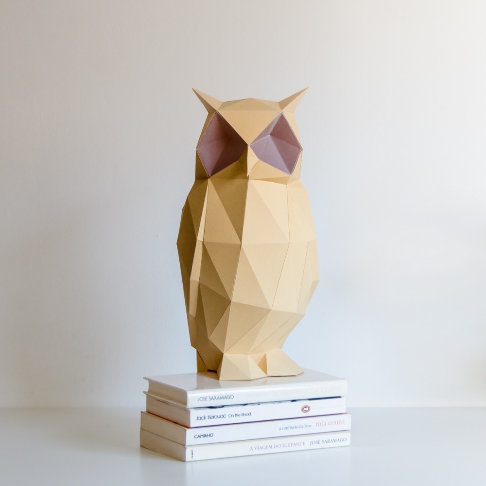 猫头鹰台灯设计