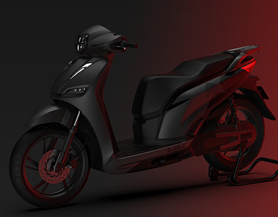 Carota design，motorcycle，Modeling design，