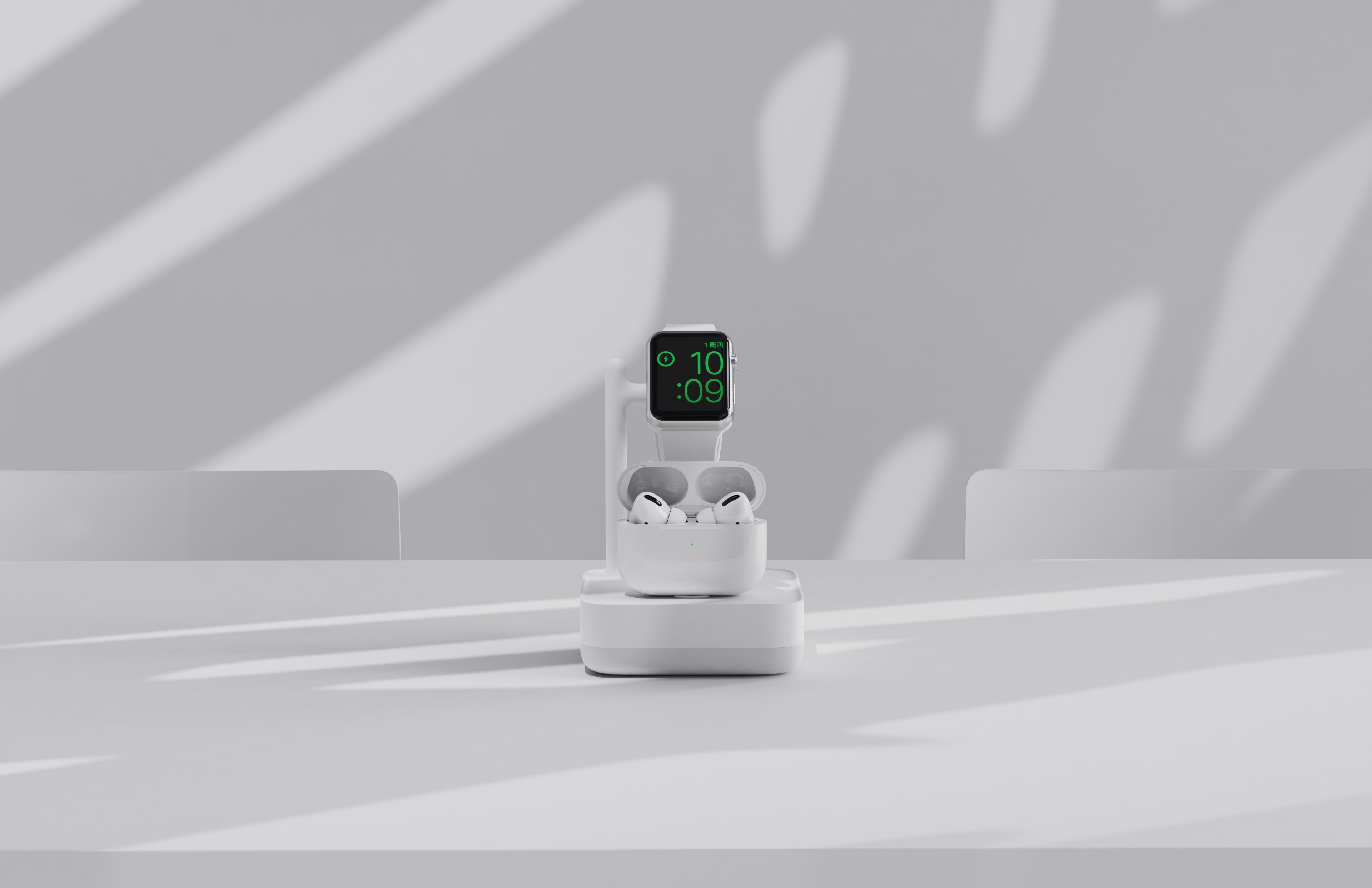 iphone，Airpods Pro，apple，watch，charge，Bracket，Apple，Hai Beisi，