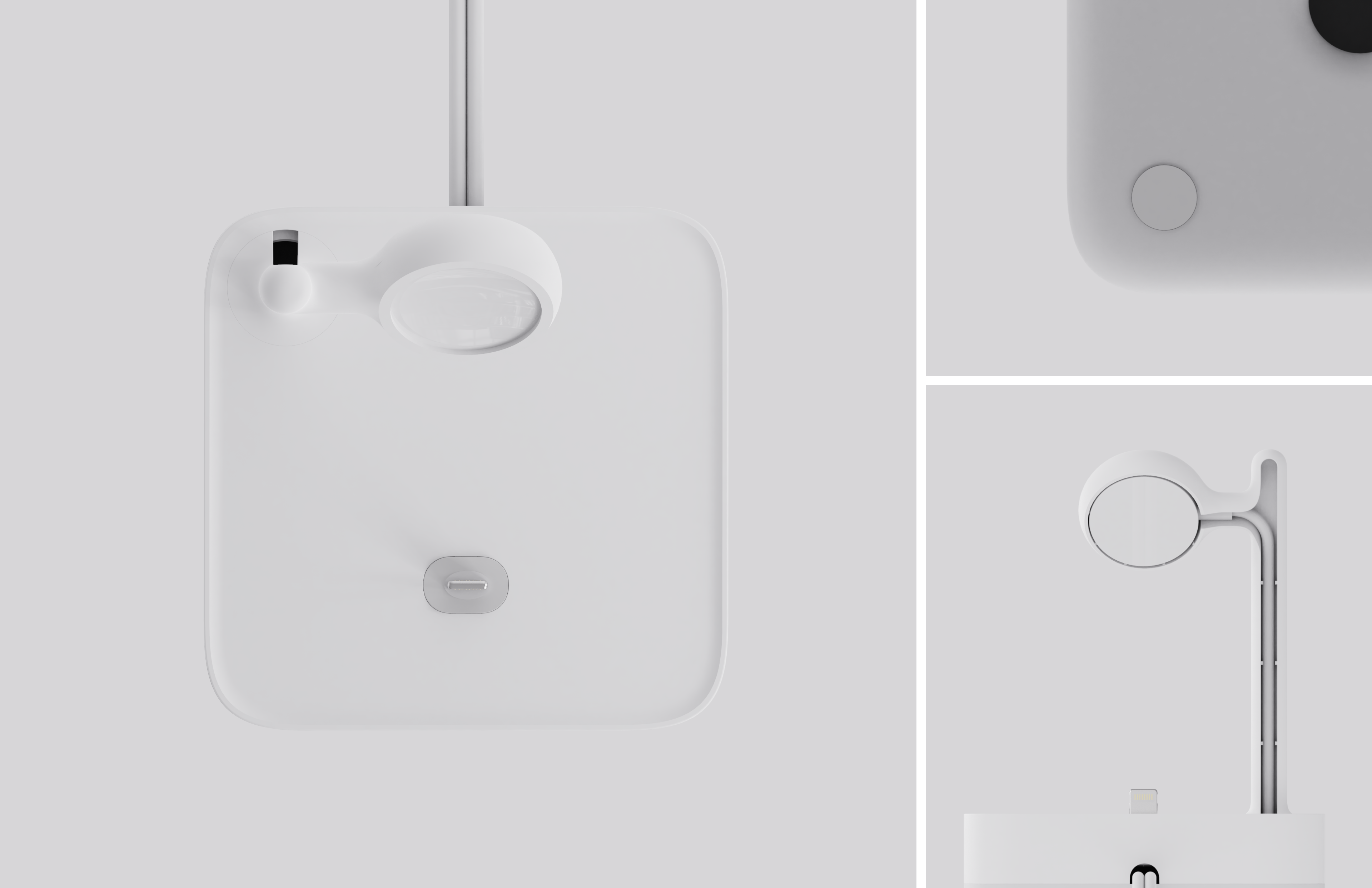 iphone，Airpods Pro，apple，watch，charge，Bracket，Apple，Hai Beisi，