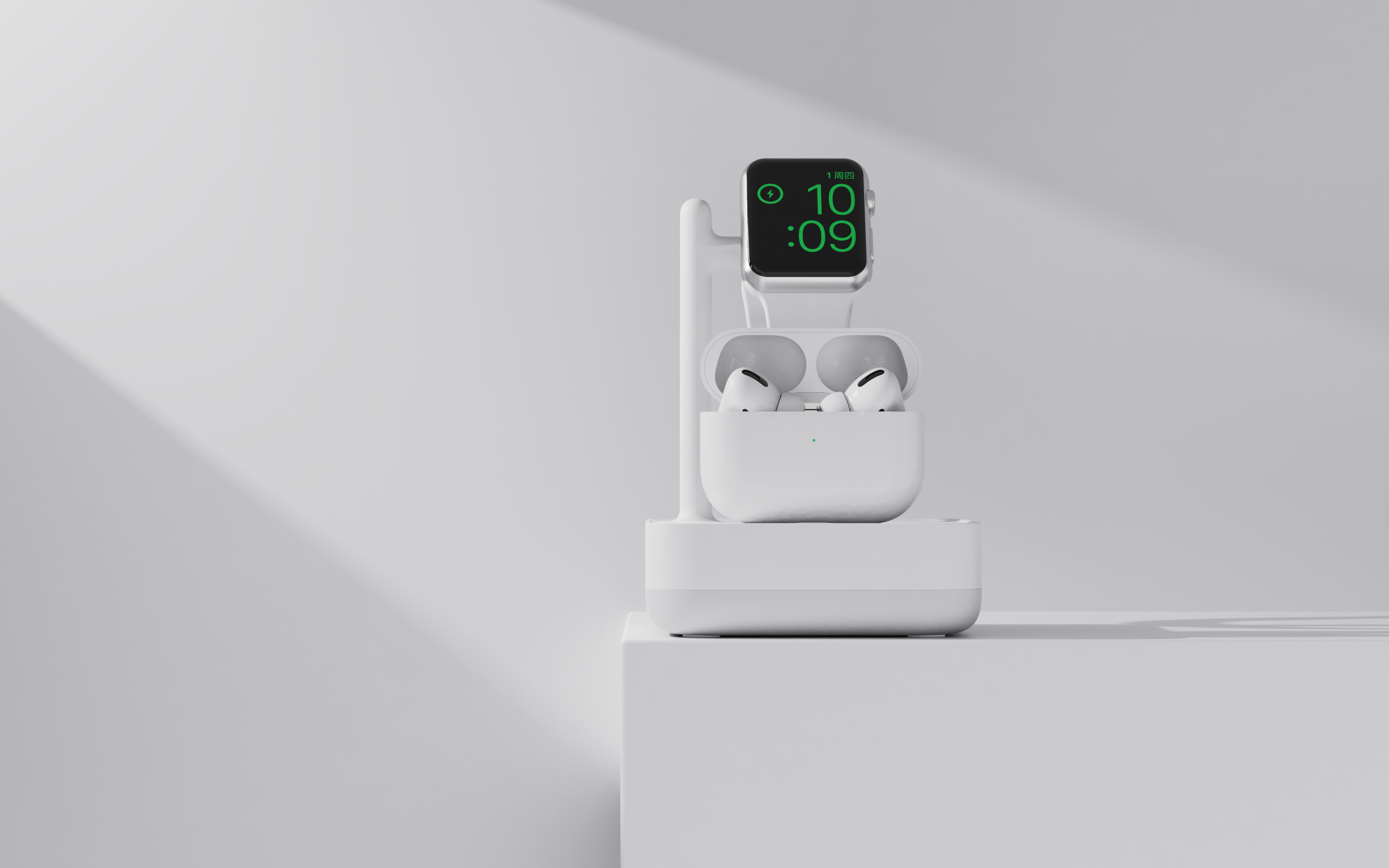 iphone，Airpods Pro，apple，watch，charge，Bracket，Apple，Hai Beisi，