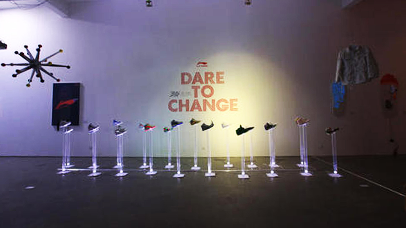 Li Ning，Become fearless，shoes，originality，rhinoceros，Revolution of 1911，2011，