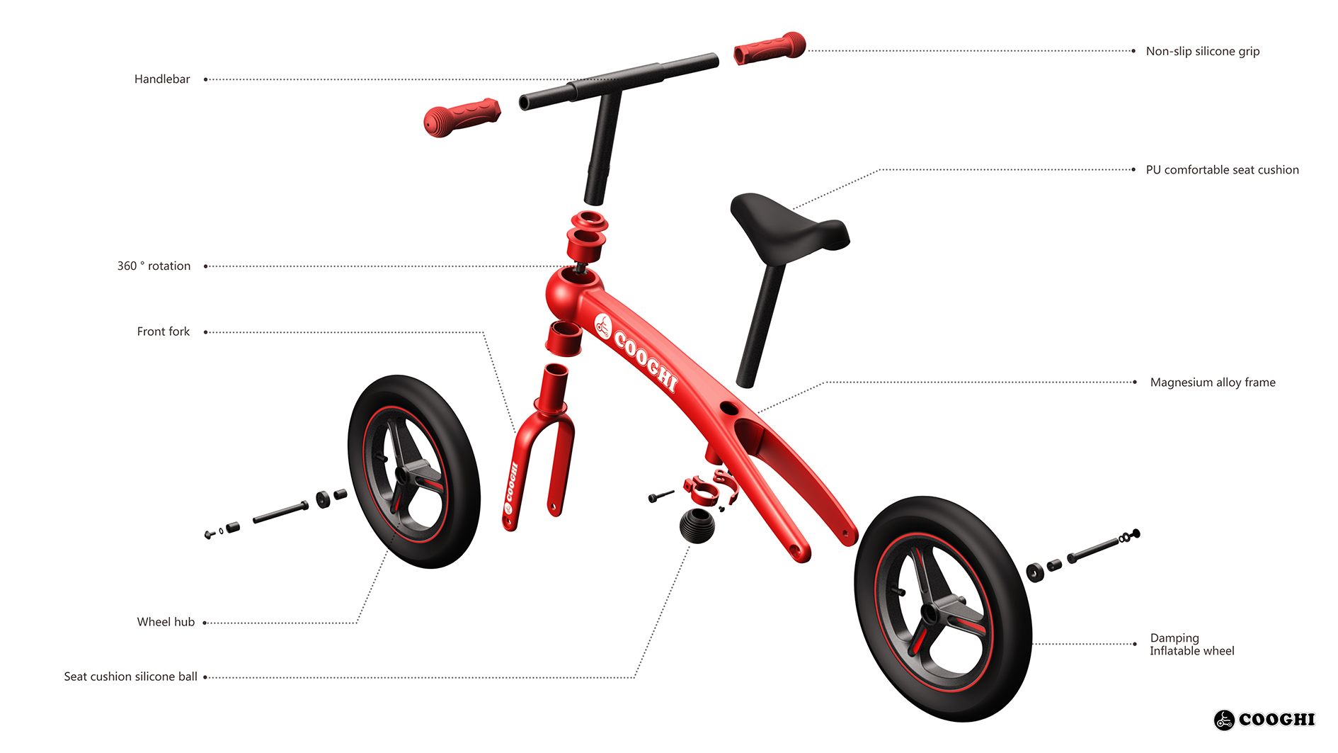 Children's balance car，accompany，bicycle，children，kid，MOTION，Safety，Sports，