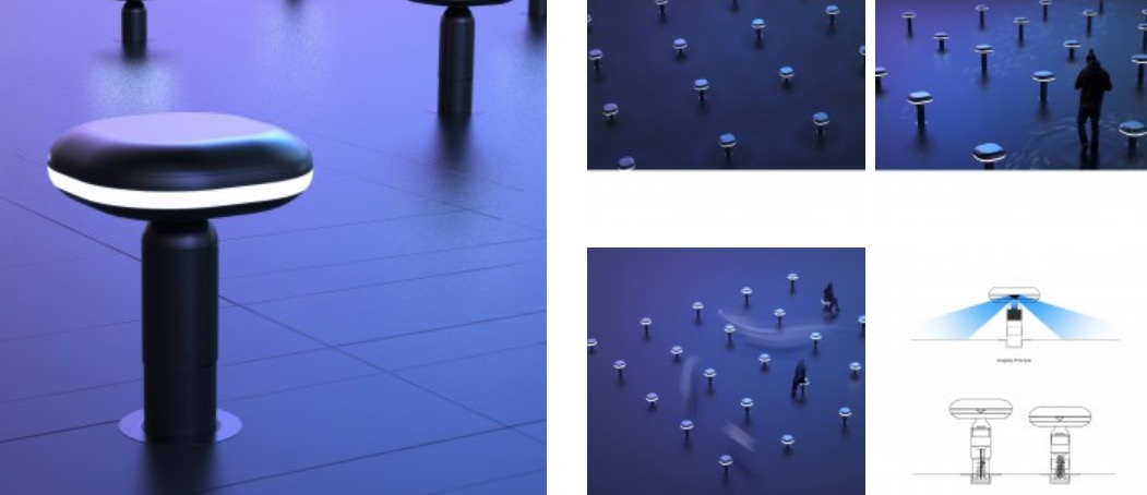 2018 red dot design concept award，chair，decorate，Square chair，Small World，