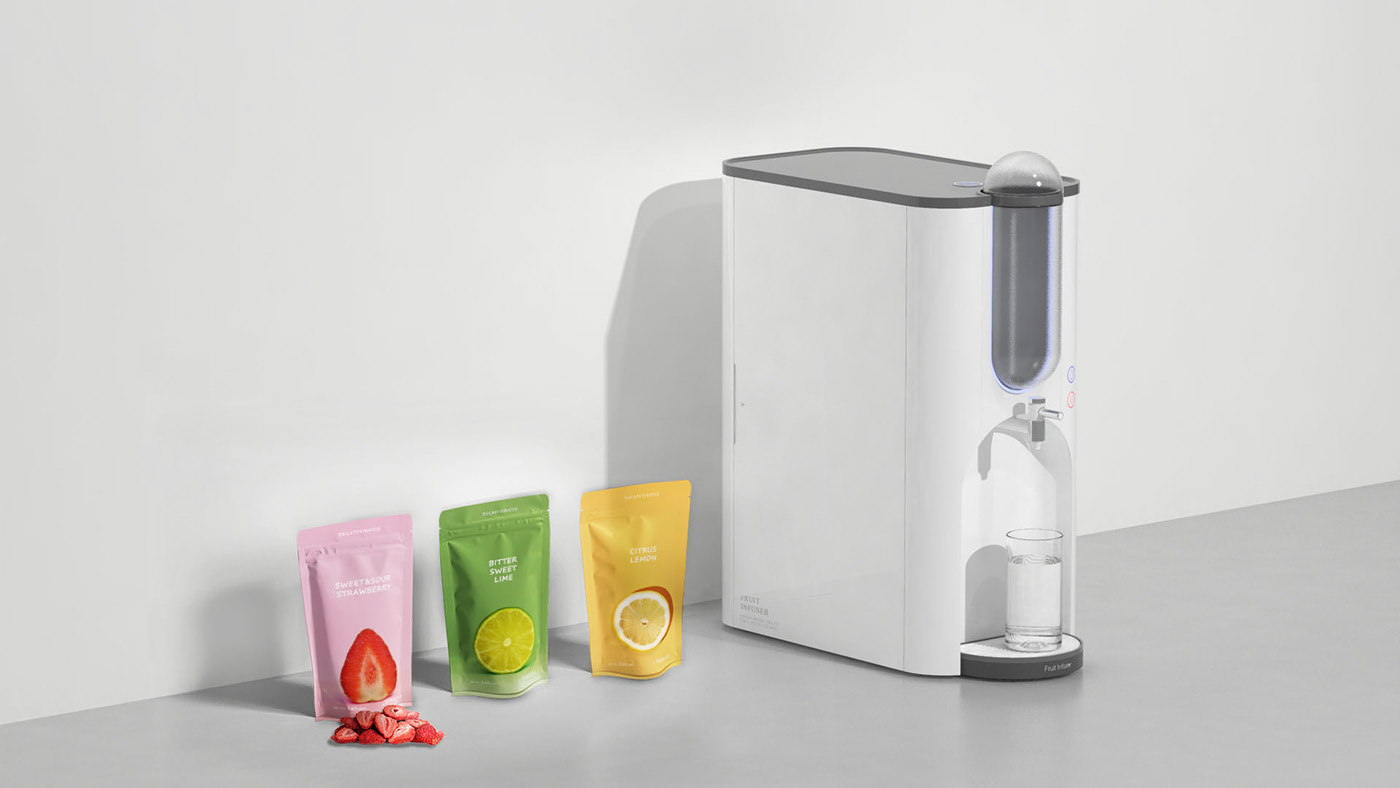 Water purifier，Fruity，Chloe Kim，white，pure，