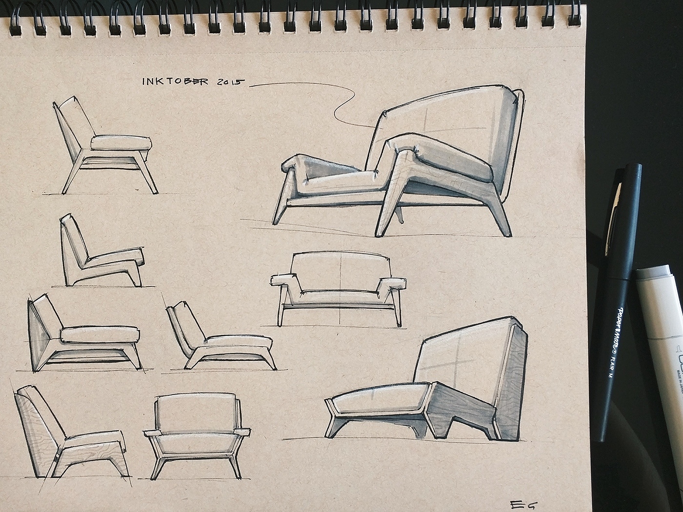 product design，industrial design，Hand drawn，aggregate，