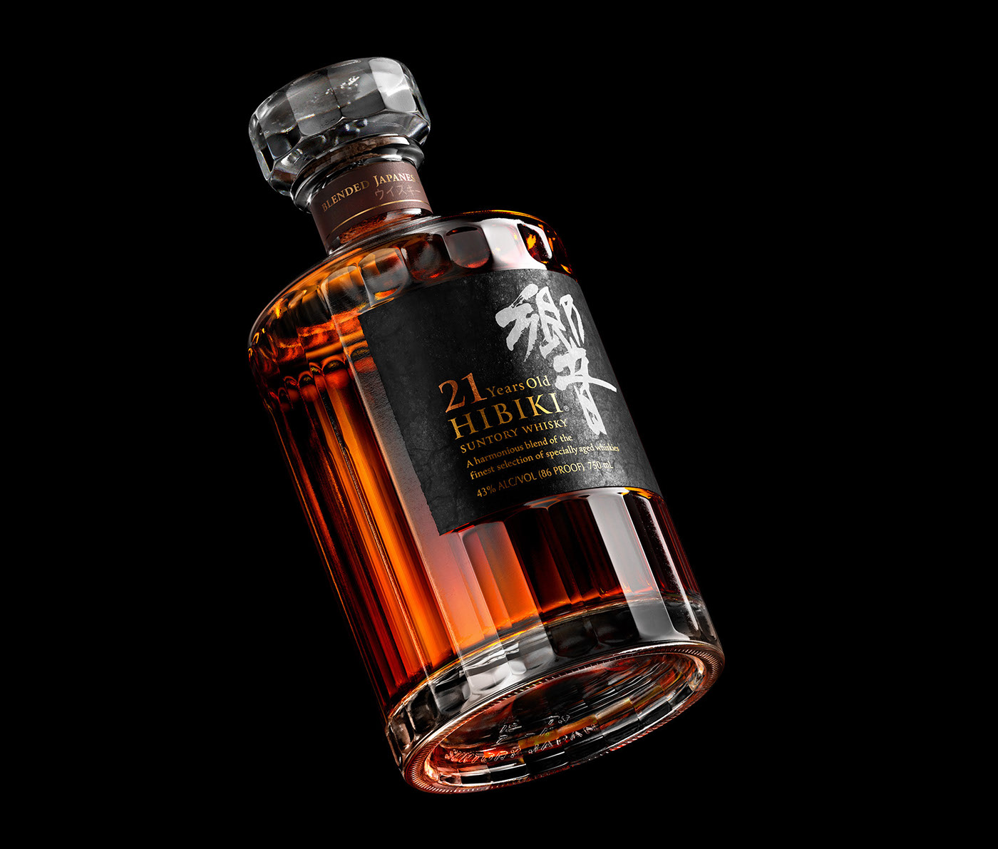 David Turfitt，packing design，Alcohol，Hibiki 21，