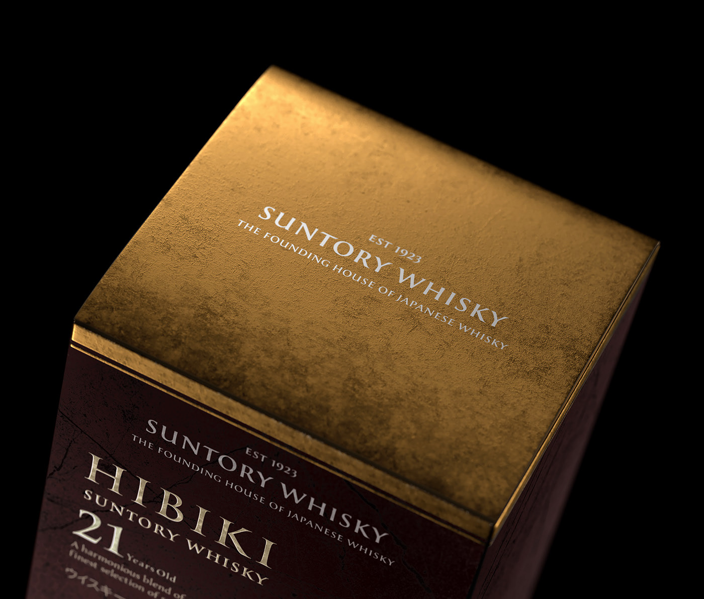 David Turfitt，packing design，Alcohol，Hibiki 21，