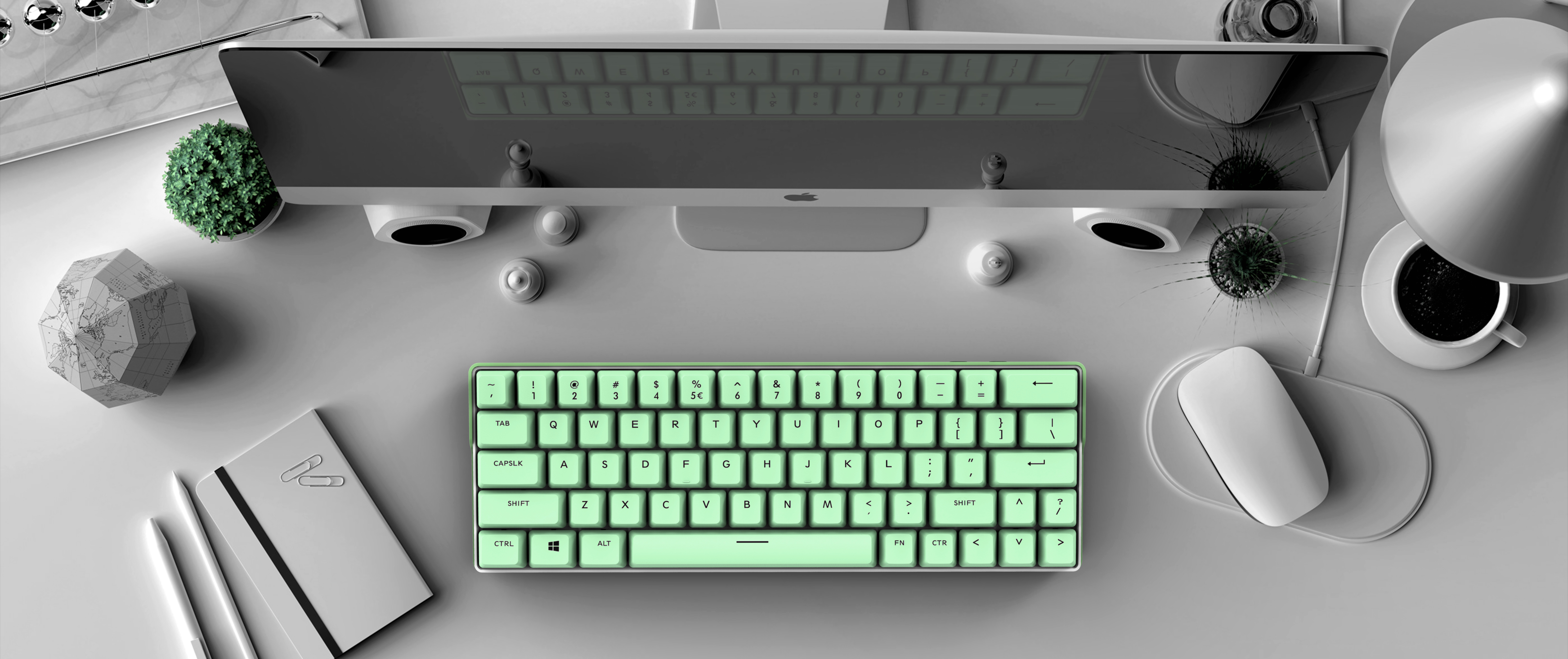 concise，modelling，Mechanics，keyboard，luminescence，Color contrast，