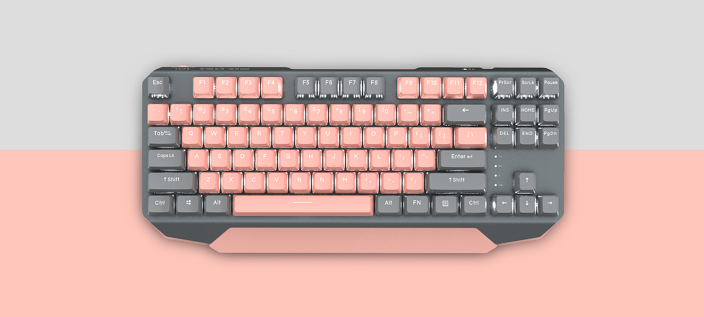 Haier，machinist，keyboard，Color matching，