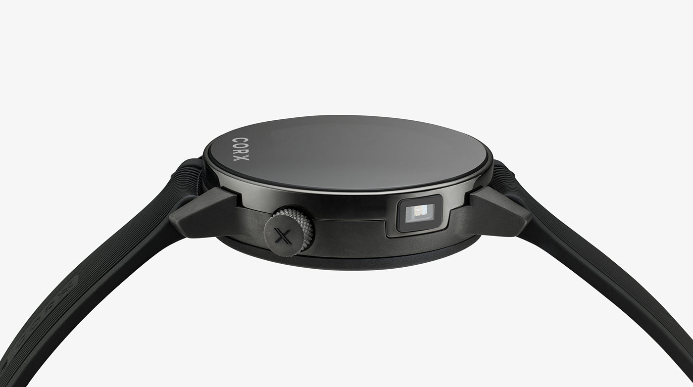 Andrea Ponti，black，Wrist watch，CORX，intelligence，