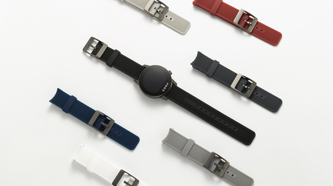 Andrea Ponti，black，Wrist watch，CORX，intelligence，