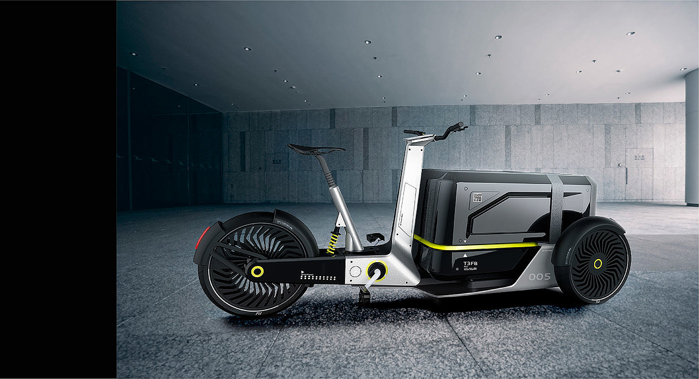 vehicle，Delivery truck，Pod，logistics，transport，conceptual design，
