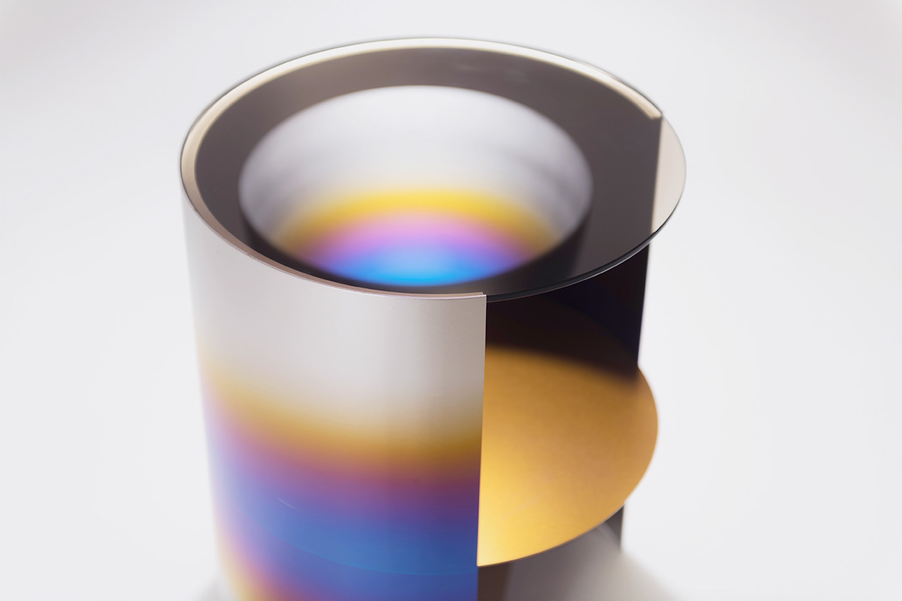 Side table，Gradient，Metal，personality，delicate，