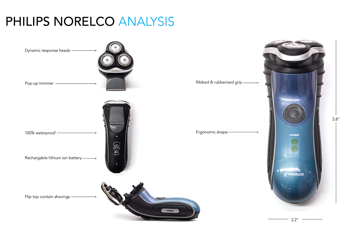 product design，industrial design，razor，comfortable，convenient，