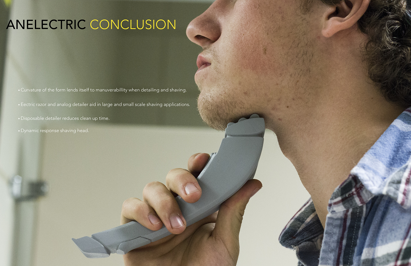 product design，industrial design，razor，comfortable，convenient，