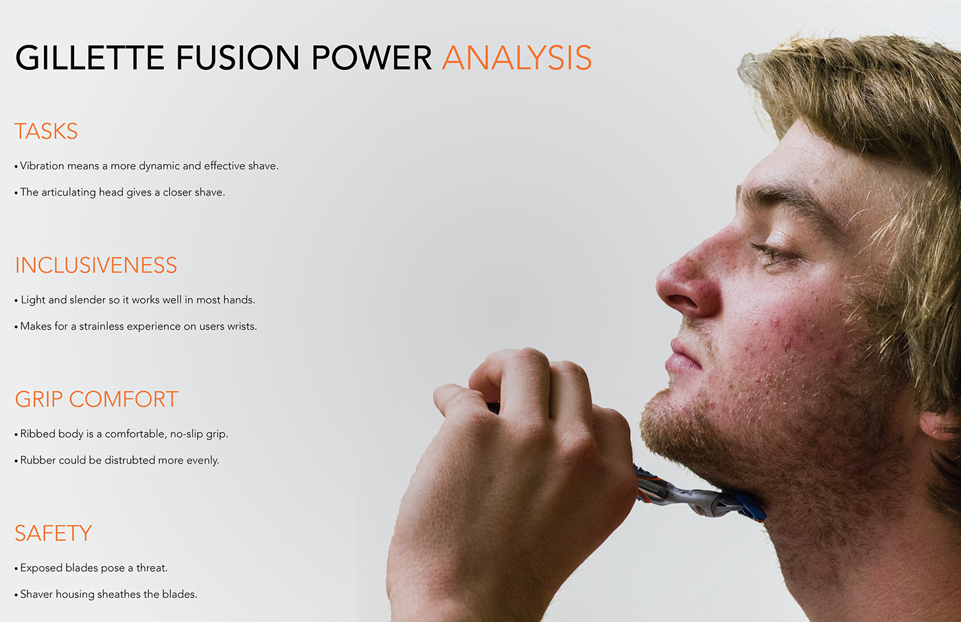 product design，industrial design，razor，comfortable，convenient，