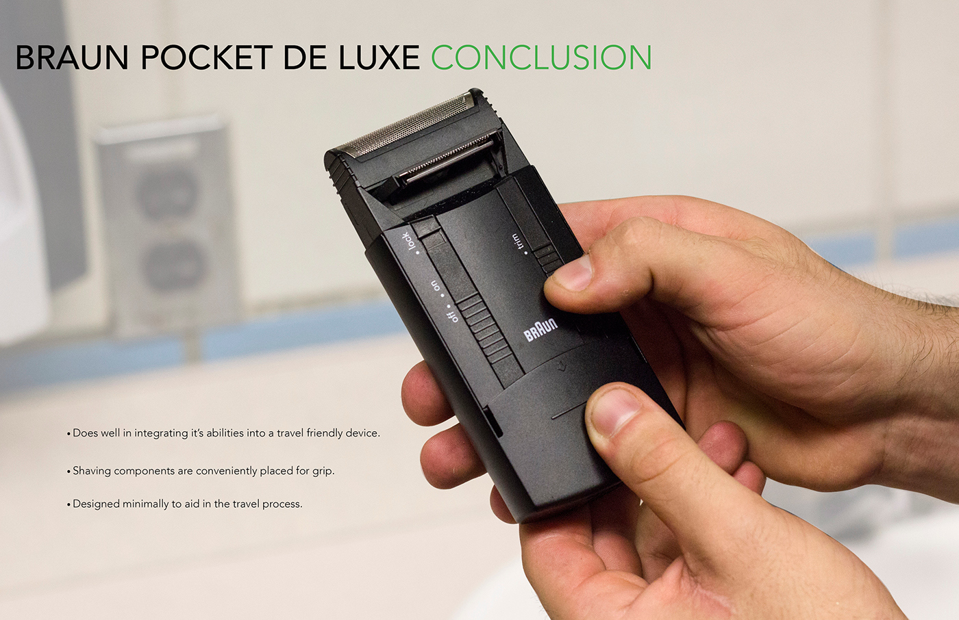 product design，industrial design，razor，comfortable，convenient，