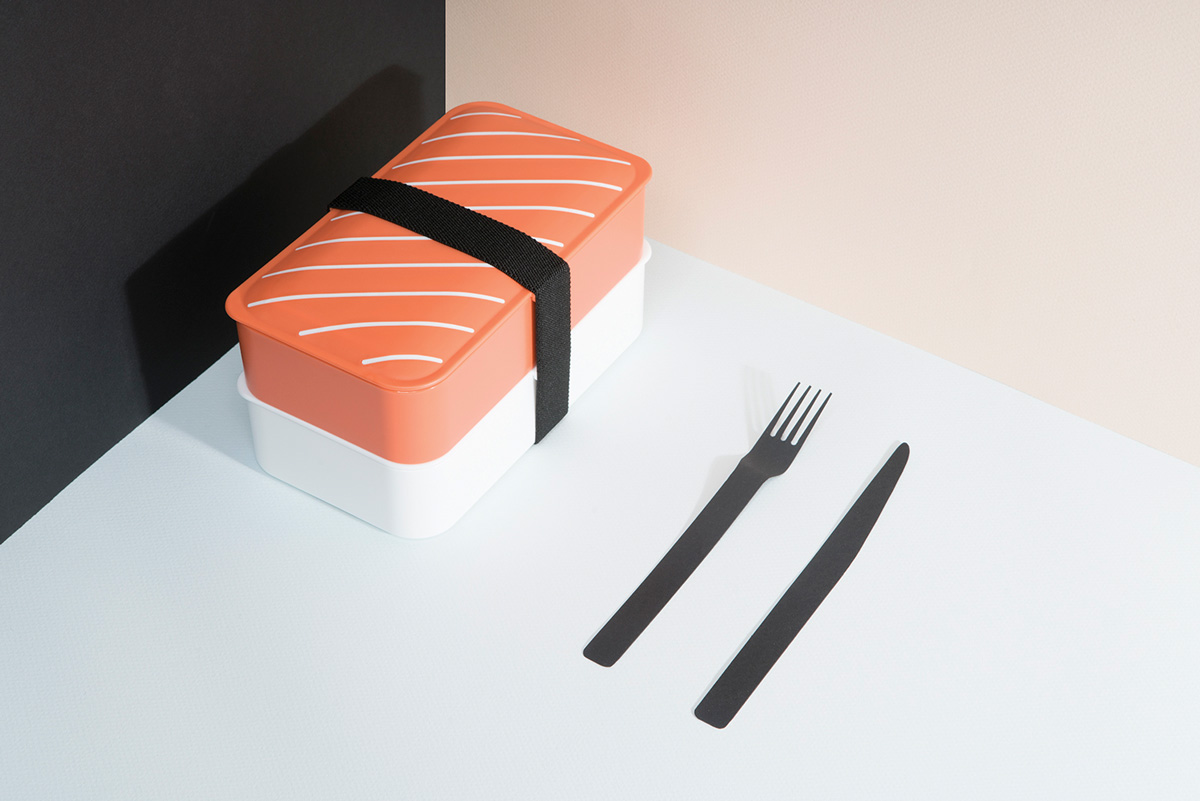 Lunch box，Sushi，industrial design，product design，
