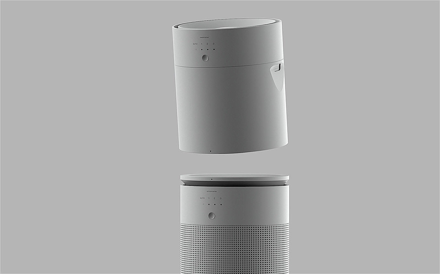 Household appliances，Household Electric Appliances，air cleaner，Humidifier，Separation purifier，concise，process planning，
