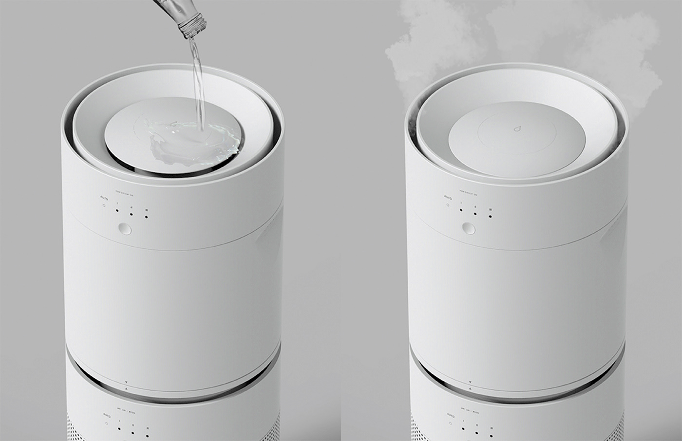 Household appliances，Household Electric Appliances，air cleaner，Humidifier，Separation purifier，concise，process planning，