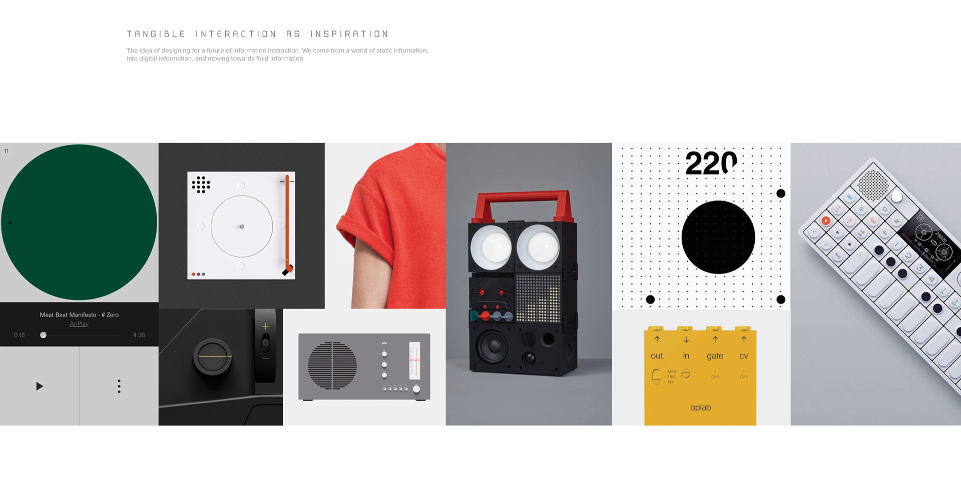 music，interaction，concept，