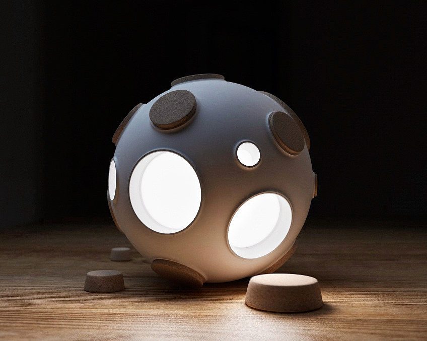 Creative design，interest，fashion，modernization，product design，lighting，
