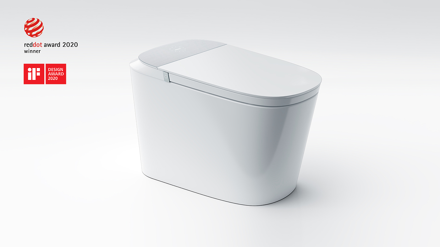 Jomoo ，Intelligent toilet，2020 red dot award，2020 if Award，Ultra thin intelligent toilet，