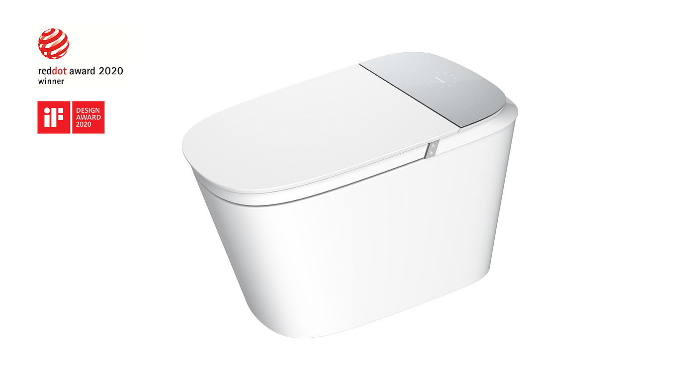 Jomoo ，Intelligent toilet，2020 red dot award，2020 if Award，Ultra thin intelligent toilet，