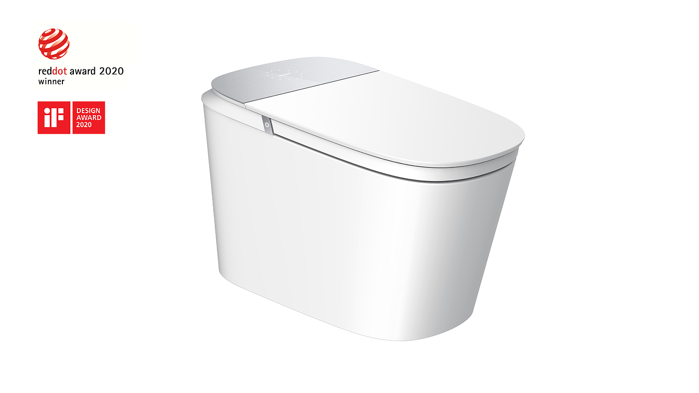 Jomoo ，Intelligent toilet，2020 red dot award，2020 if Award，Ultra thin intelligent toilet，