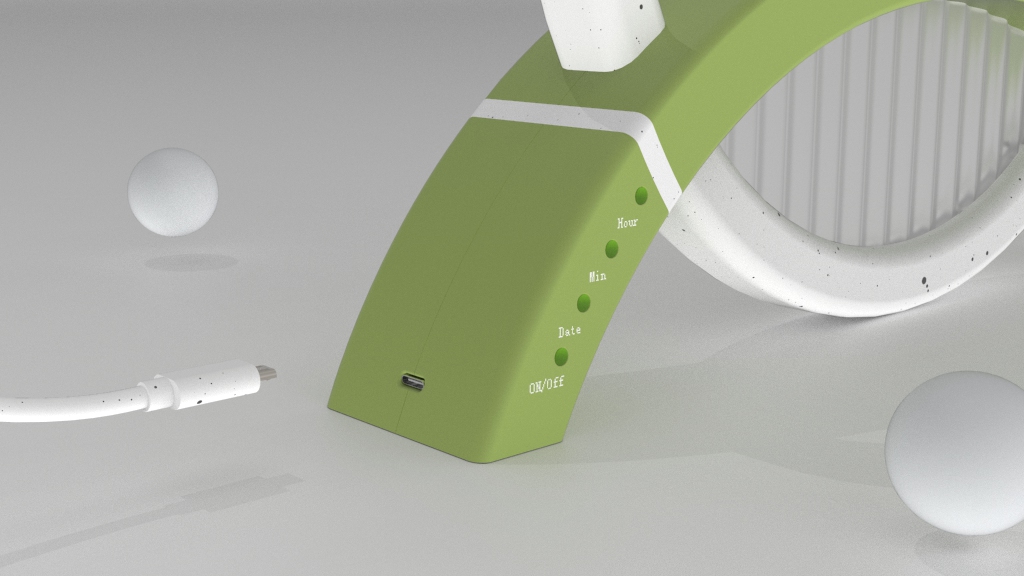 Humidifier，clock，Simplicity，Sun phase，