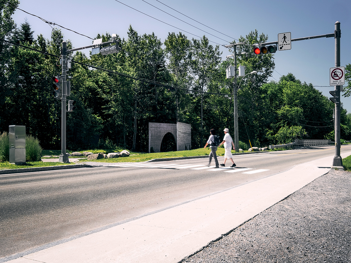 建筑室内，混凝土，Quebec，公园，设计，洪门，