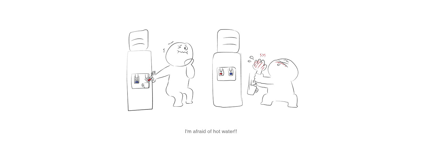 Flow water purifier，Flow_water purifier，sketch，