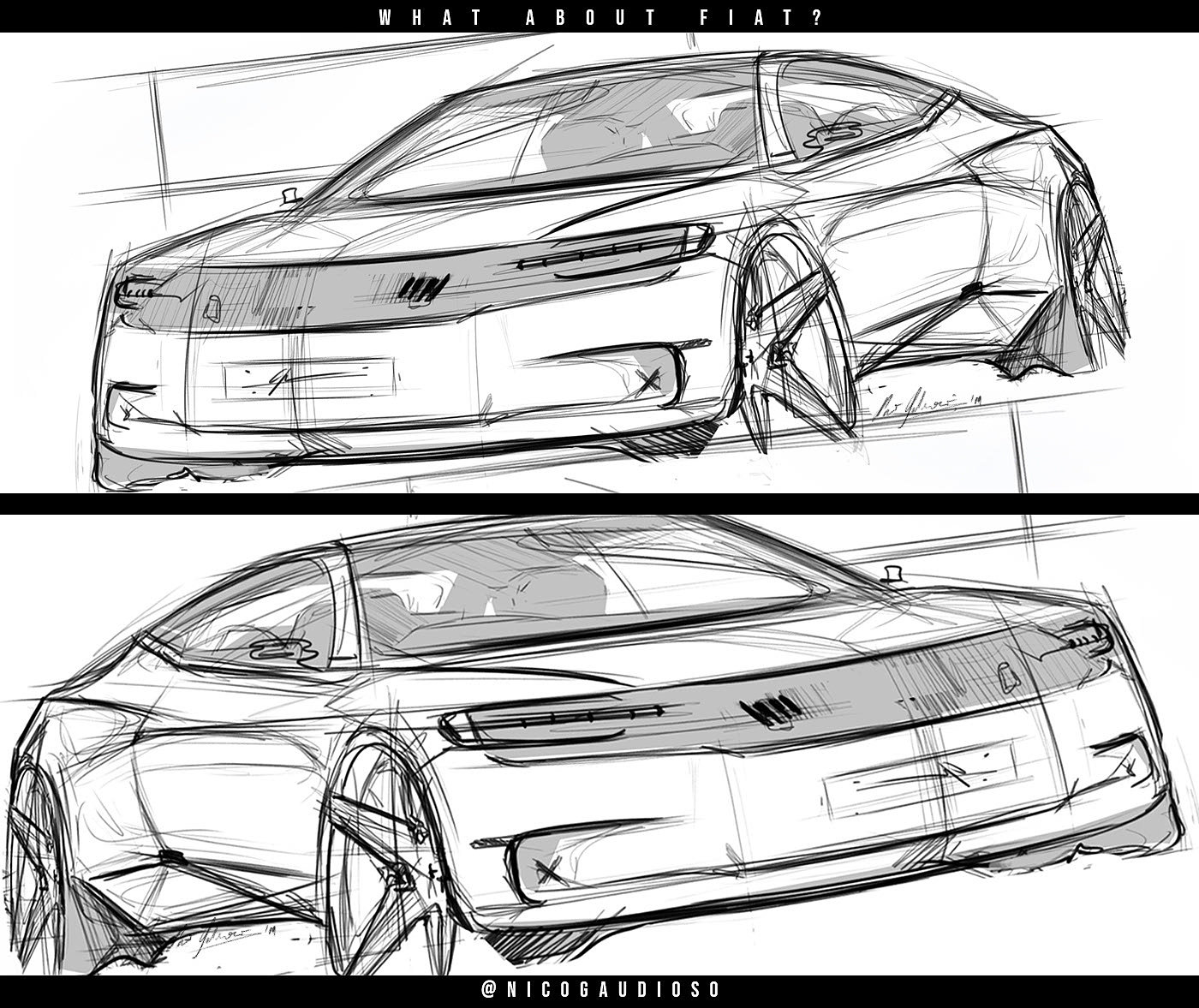 vehicle，conceptual design，automobile，Sports car，sketch，
