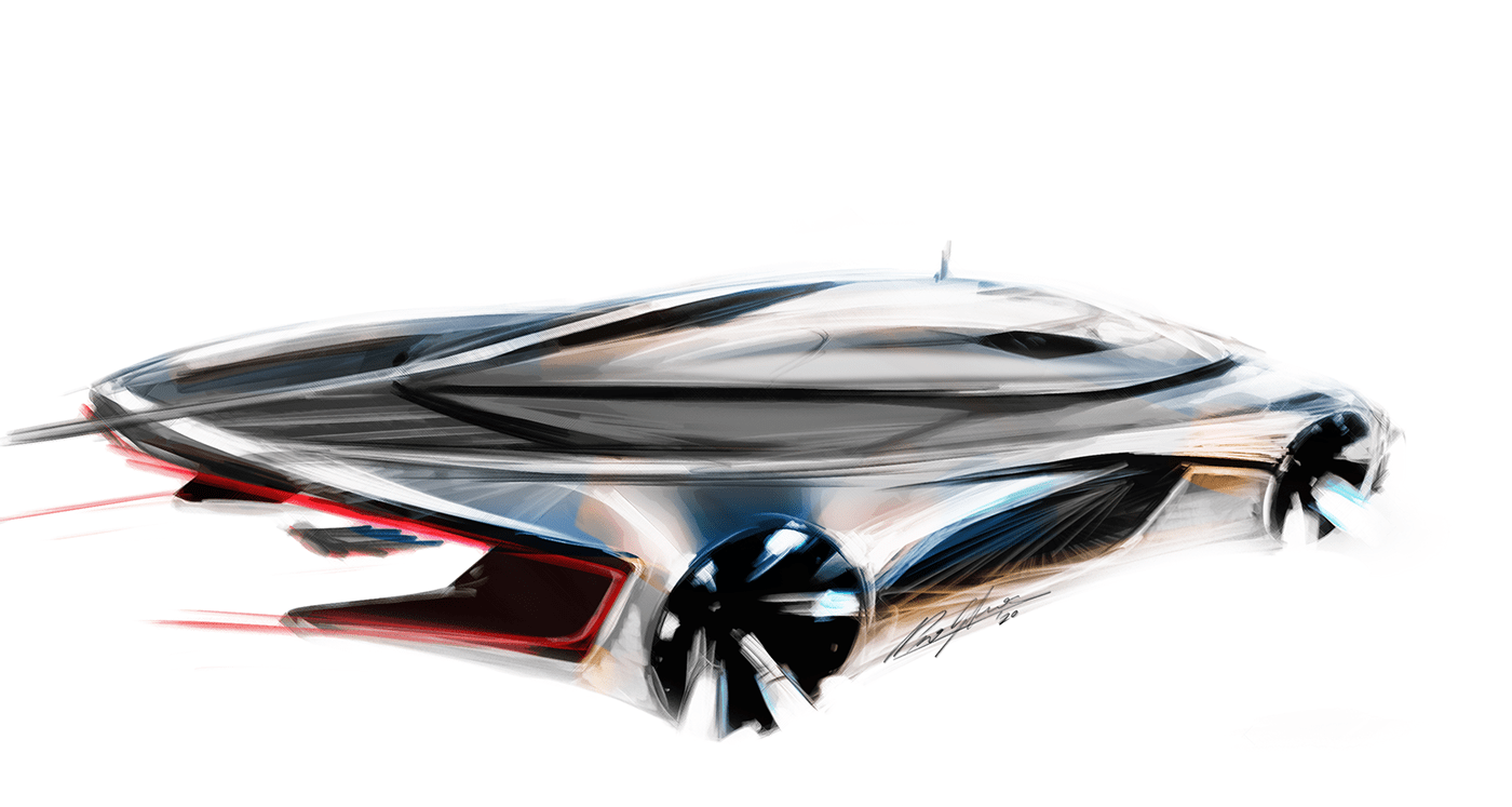 vehicle，conceptual design，automobile，Sports car，sketch，