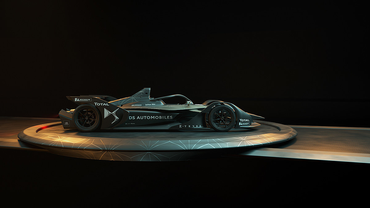 racing，DS AUTOFORMULE E，industrial design，product design，