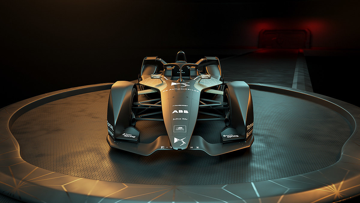 racing，DS AUTOFORMULE E，industrial design，product design，