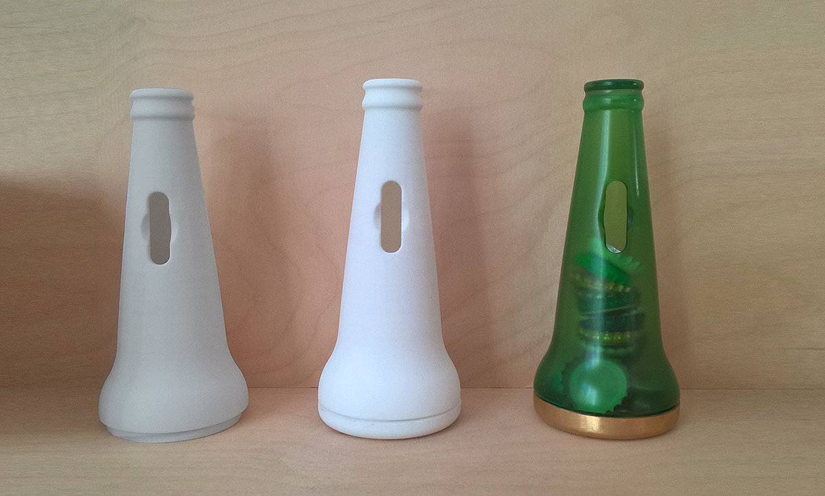 Beer bottle opener，Store，green，industrial design，product design，
