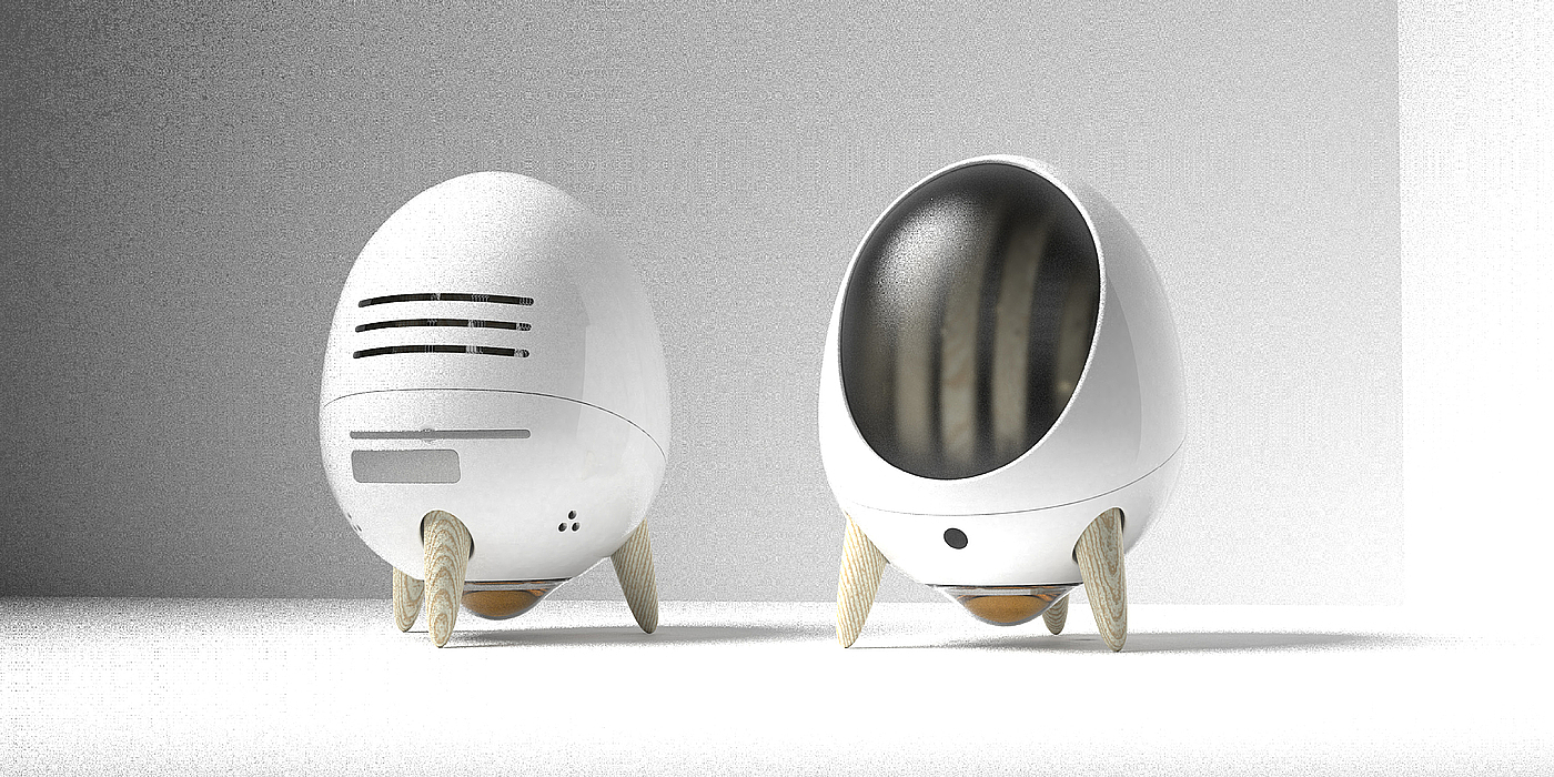 原创设计，第7期，家用空气净化器设计，火星基地选址探索车，