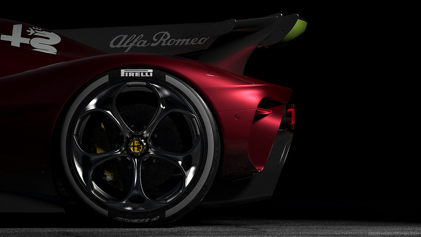 Alfa Romeo，supercar，