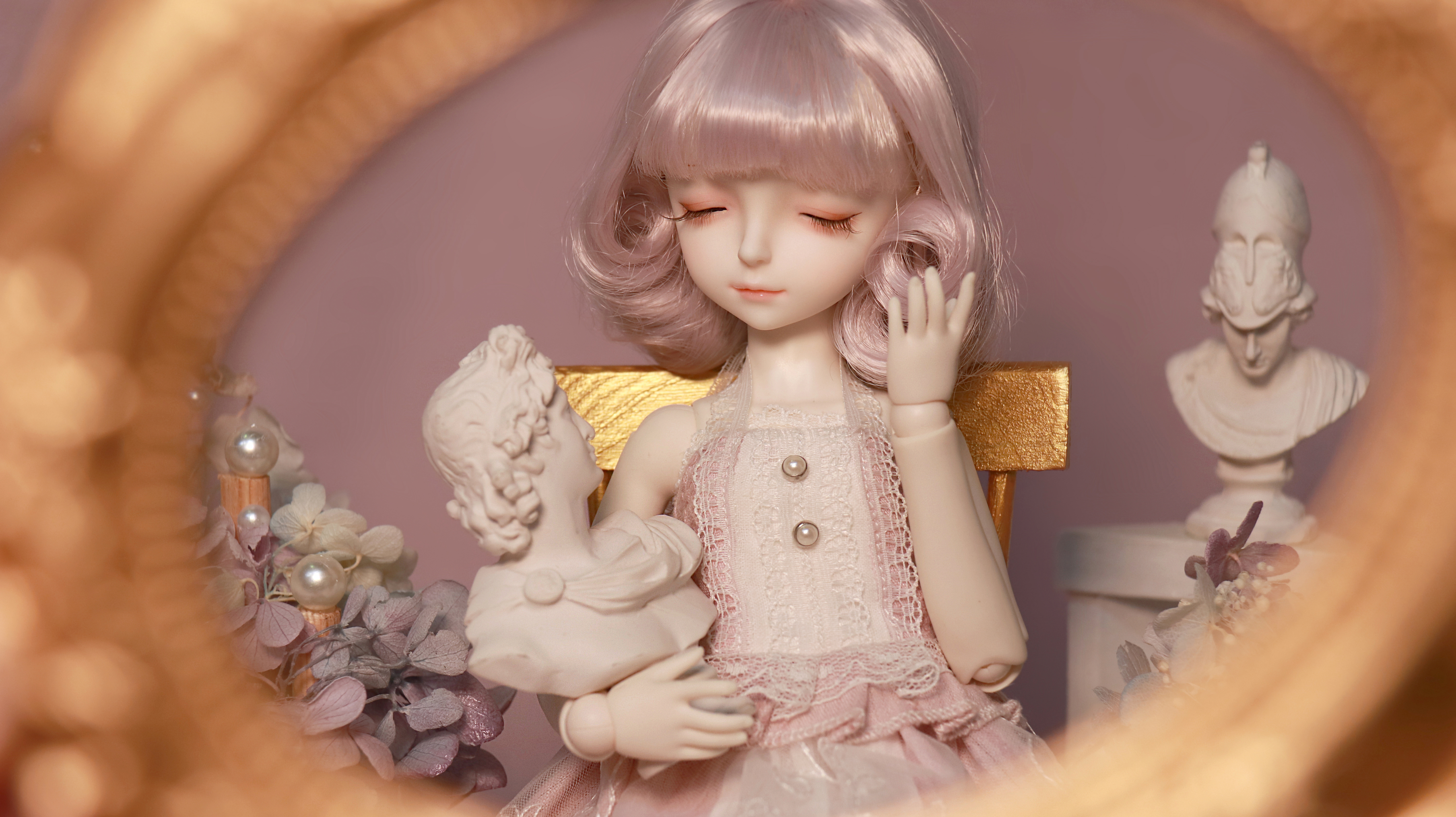 bjd，Flower Girl Doll，BJD doll，