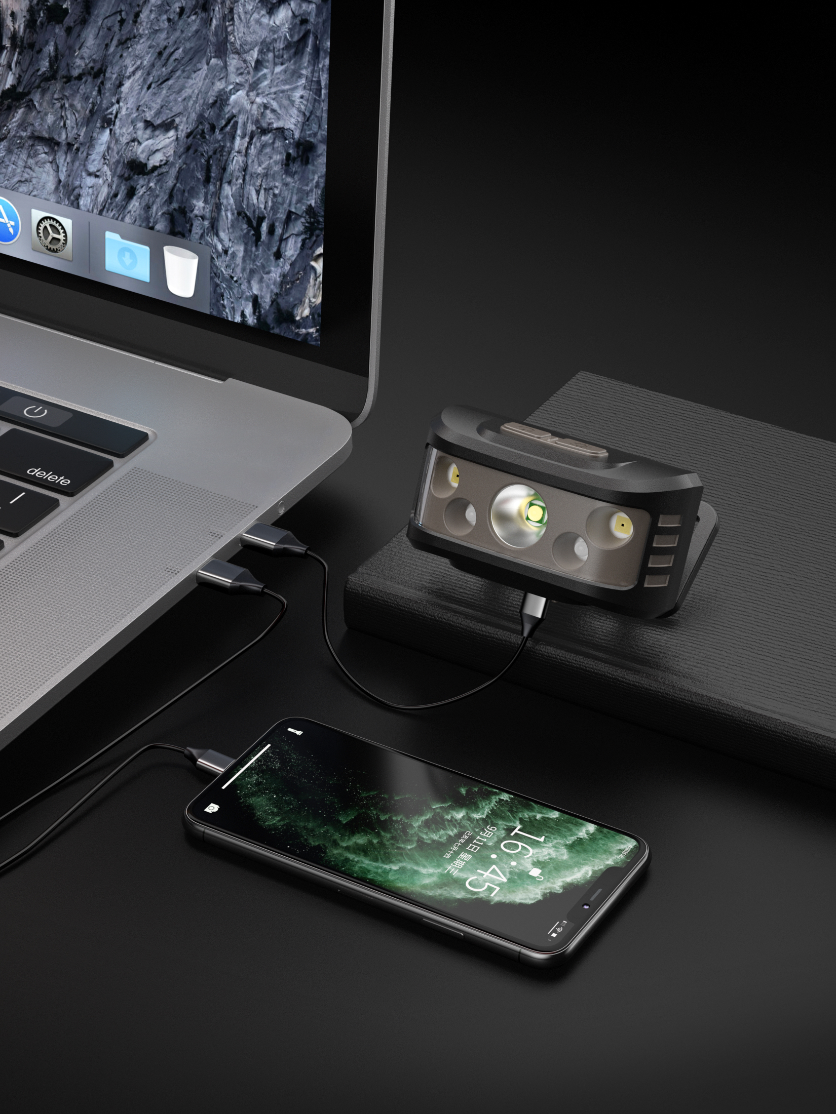 Headlights，scene，waterproof，Dazzle color，