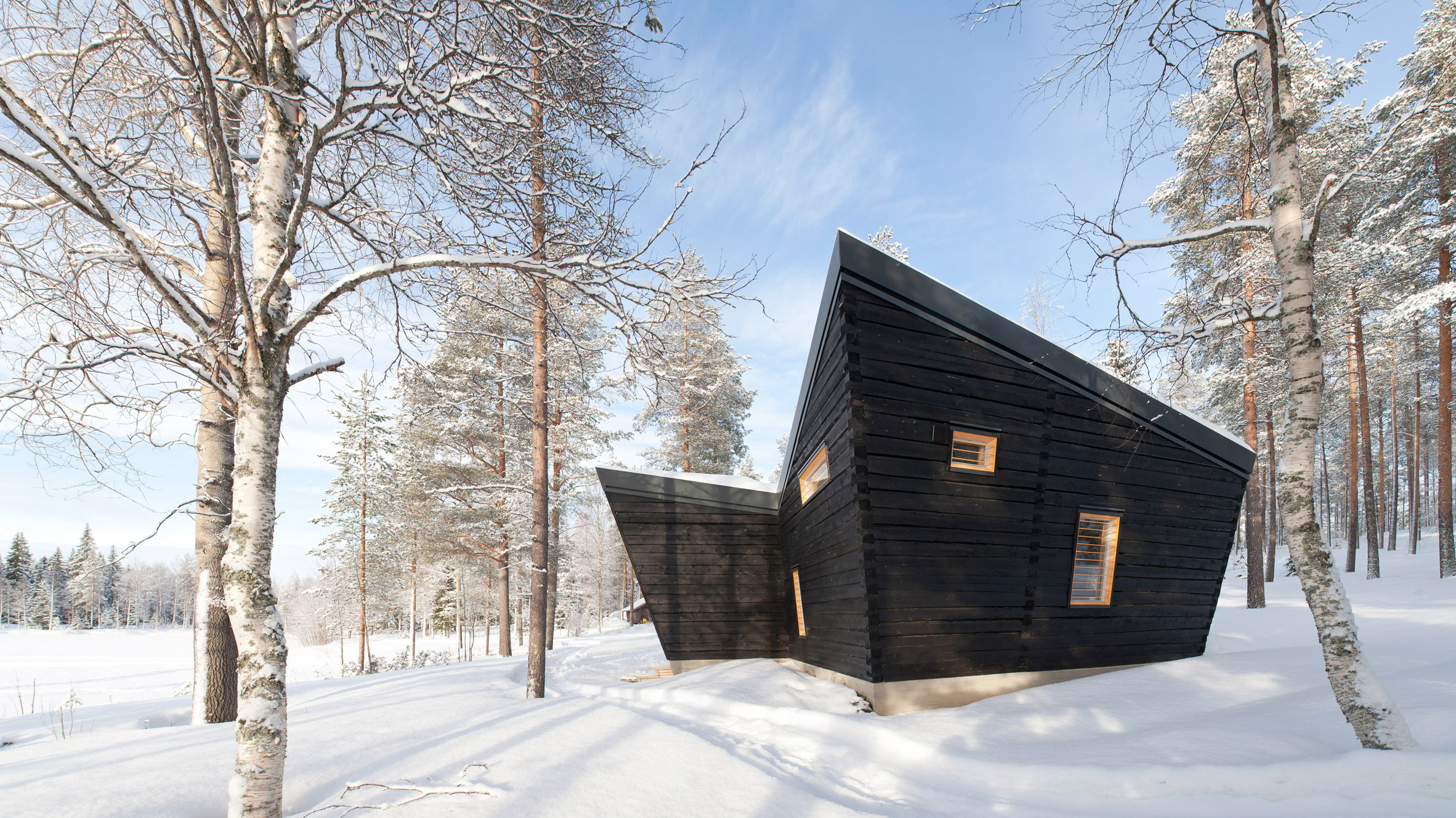 Architecture，sauna，arctic，