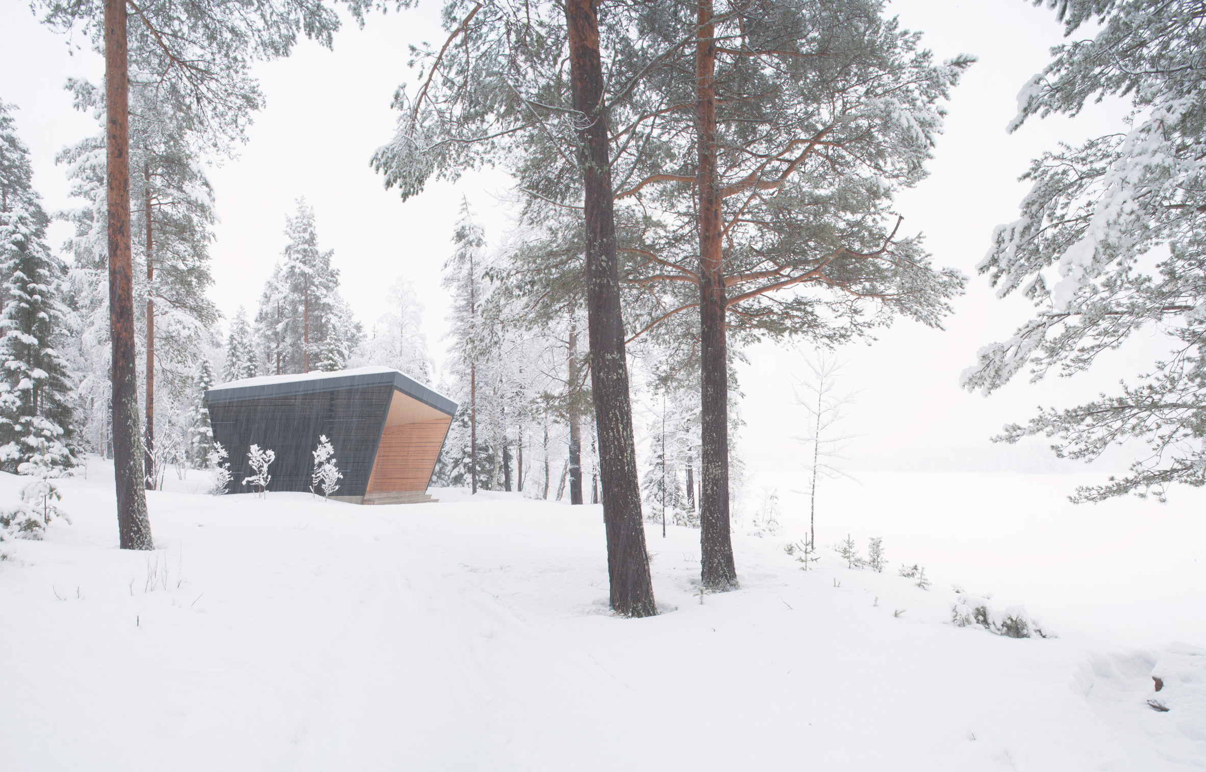 Architecture，sauna，arctic，